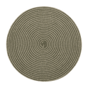 Light Green Set of 2 Round Placemats