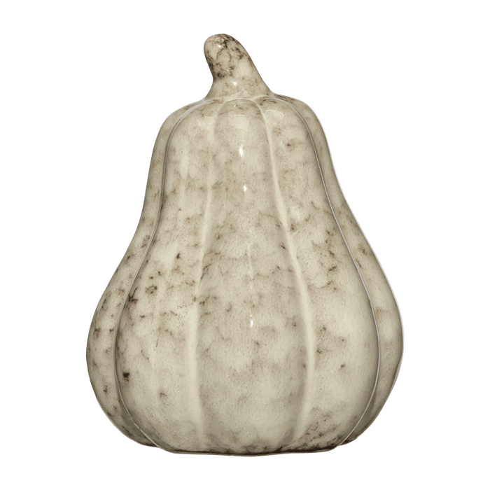 Small Ceramic Pumpkin Beige