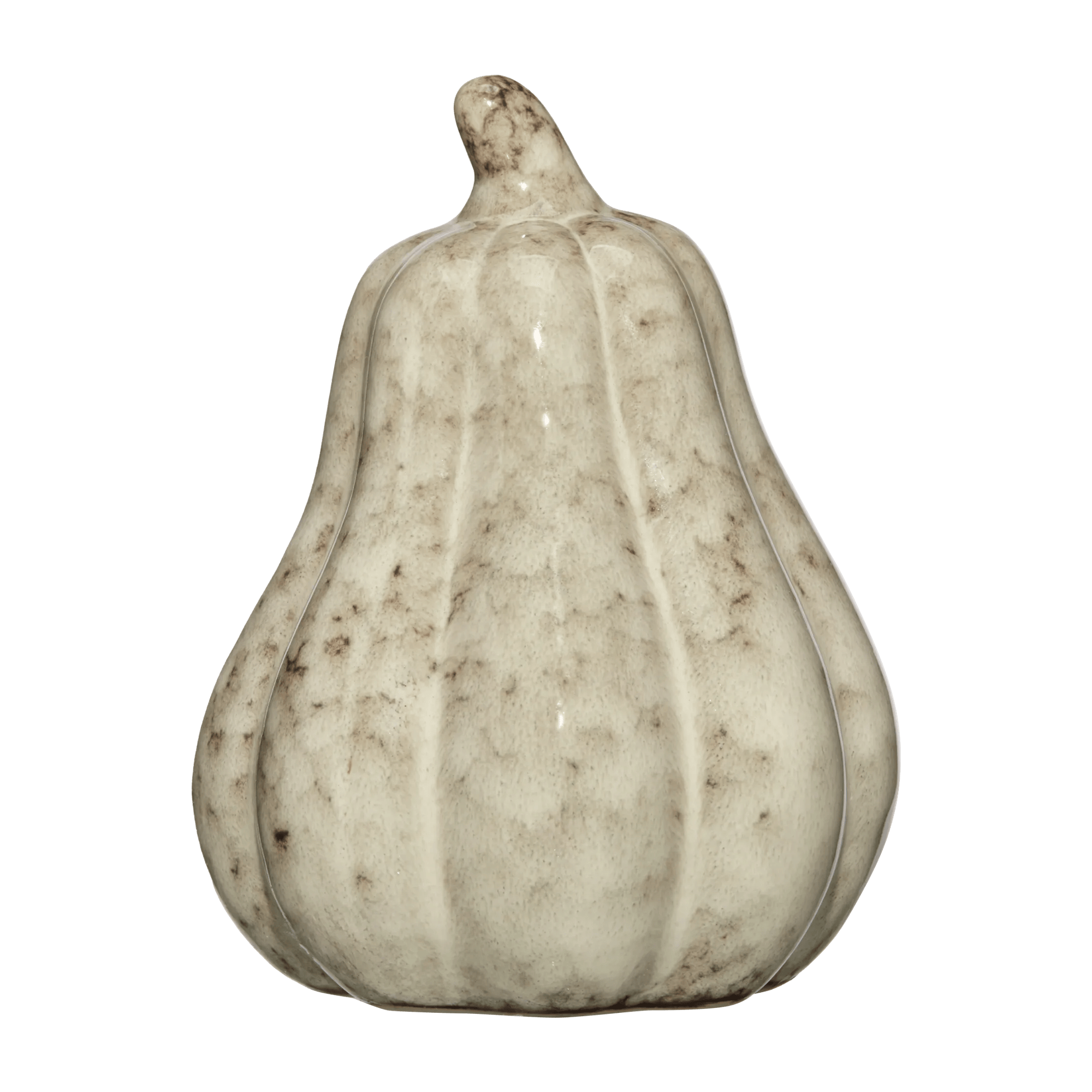 Petite courge en ceramique beige