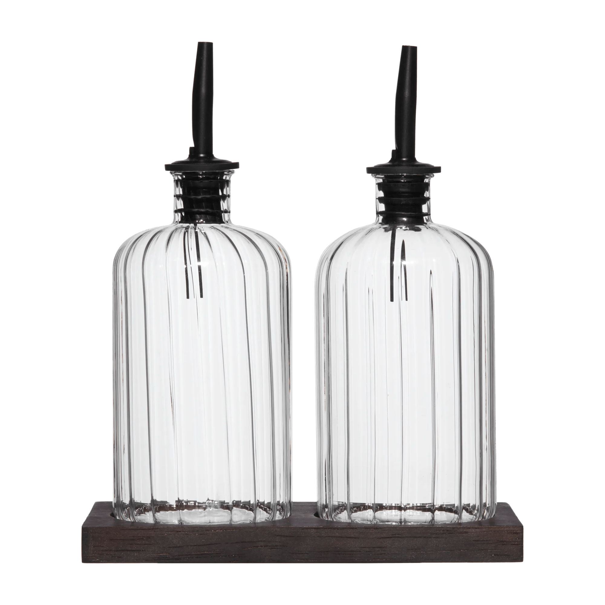 Set of 2 Glass Oil Bottle