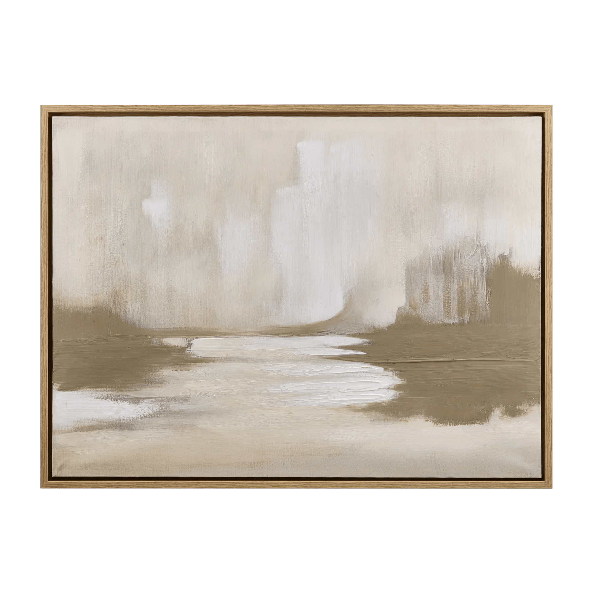 Tableau encadré paysage flou
