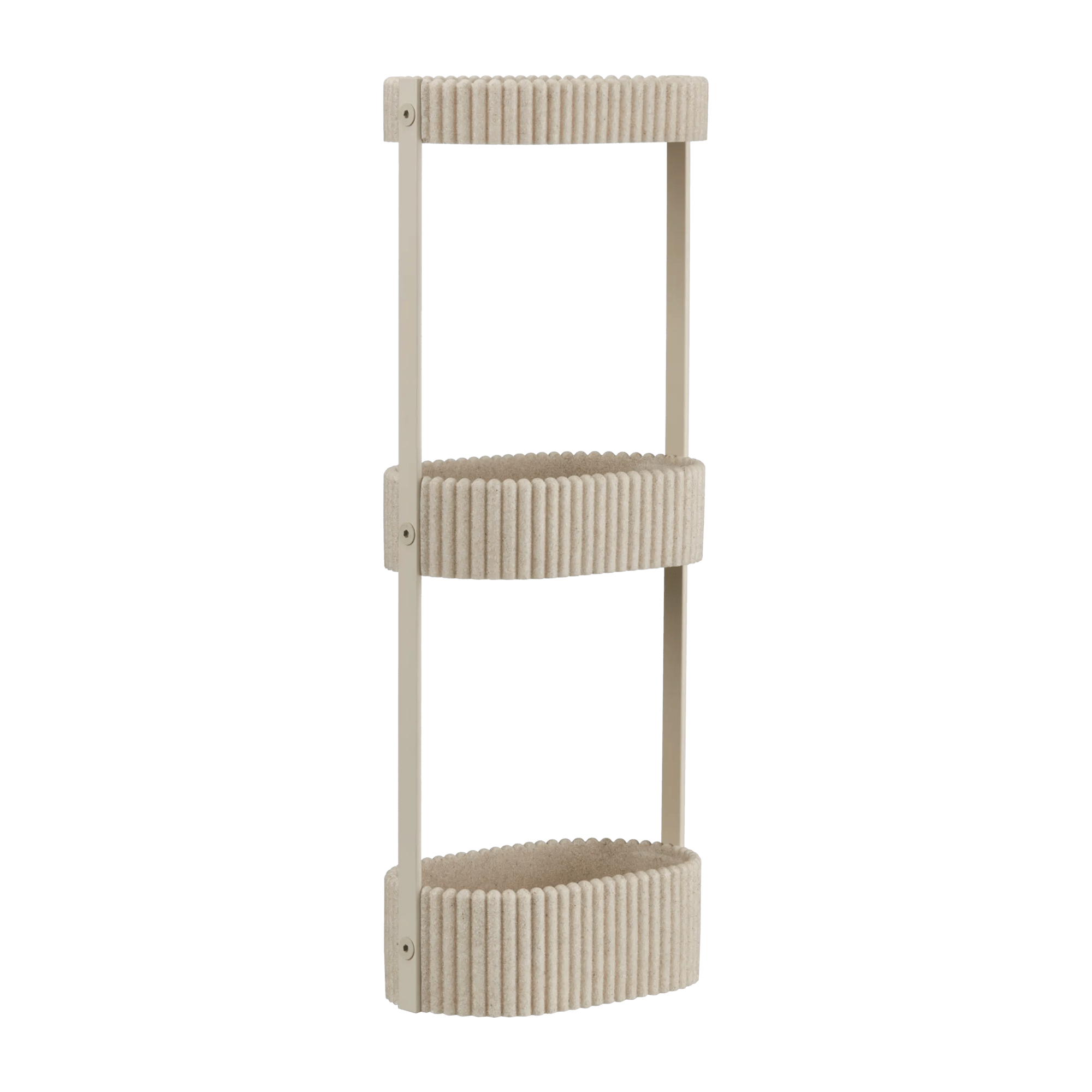 Sanded Ribbed Shelving