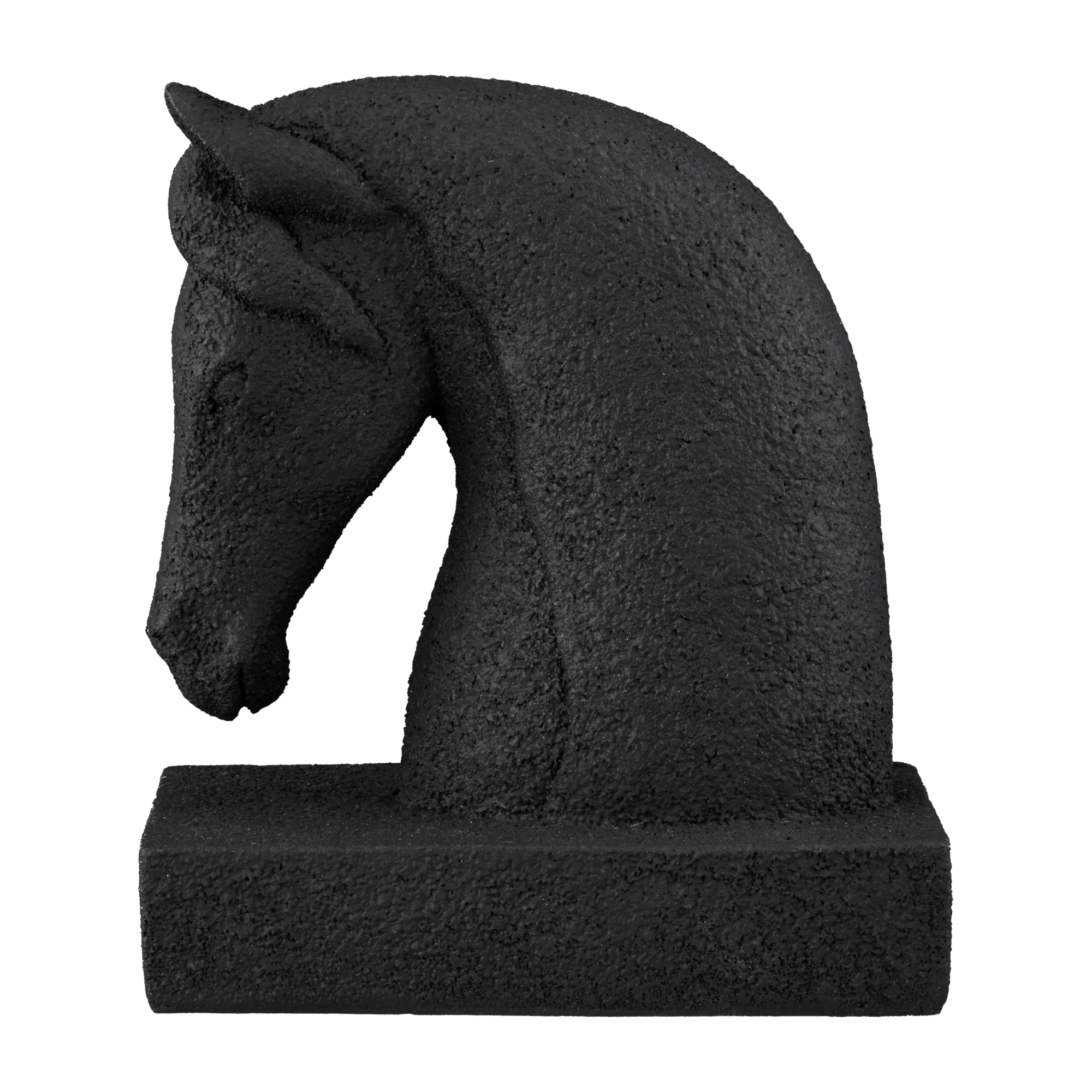 Sanded Horse Statue