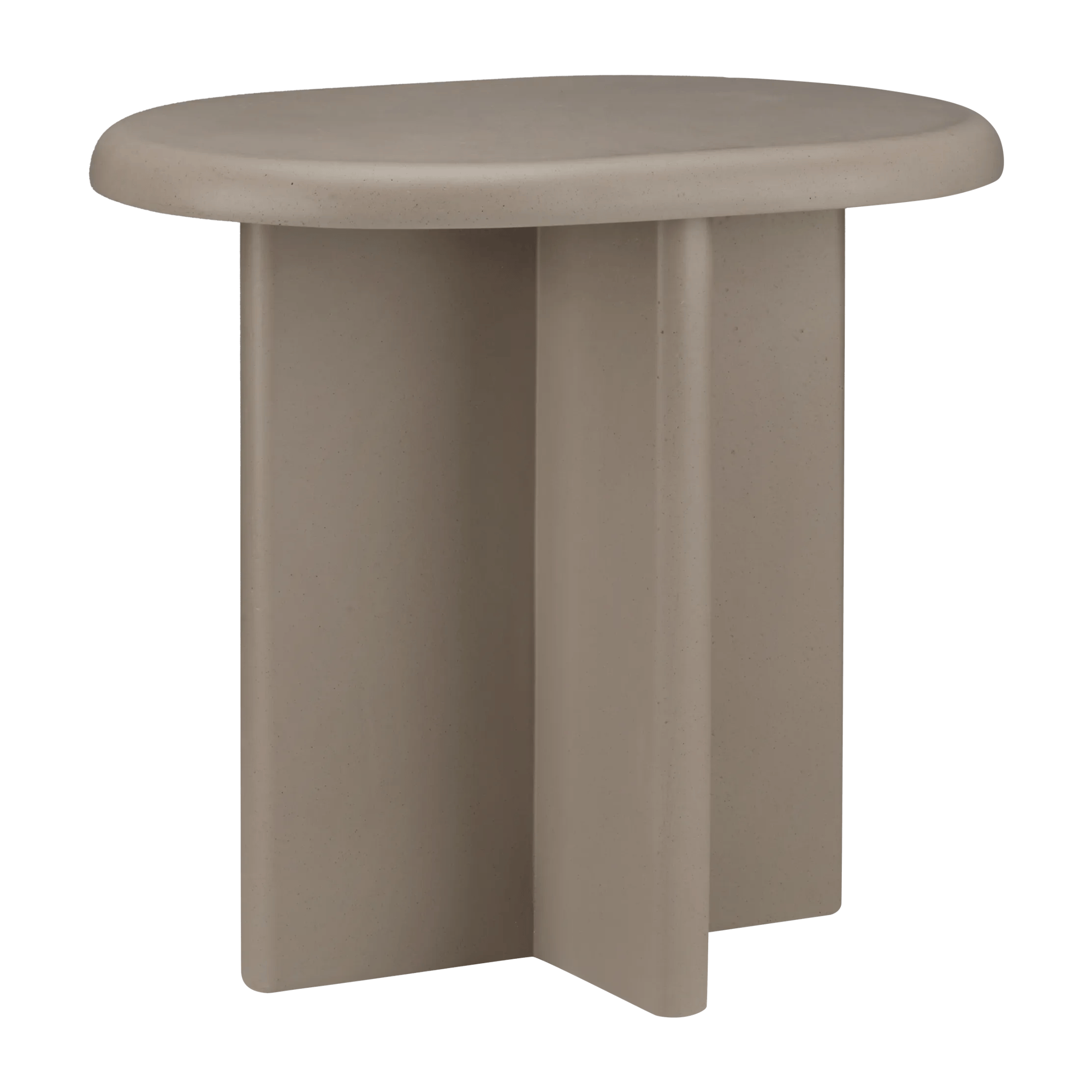 Concrete Effect Side Table
