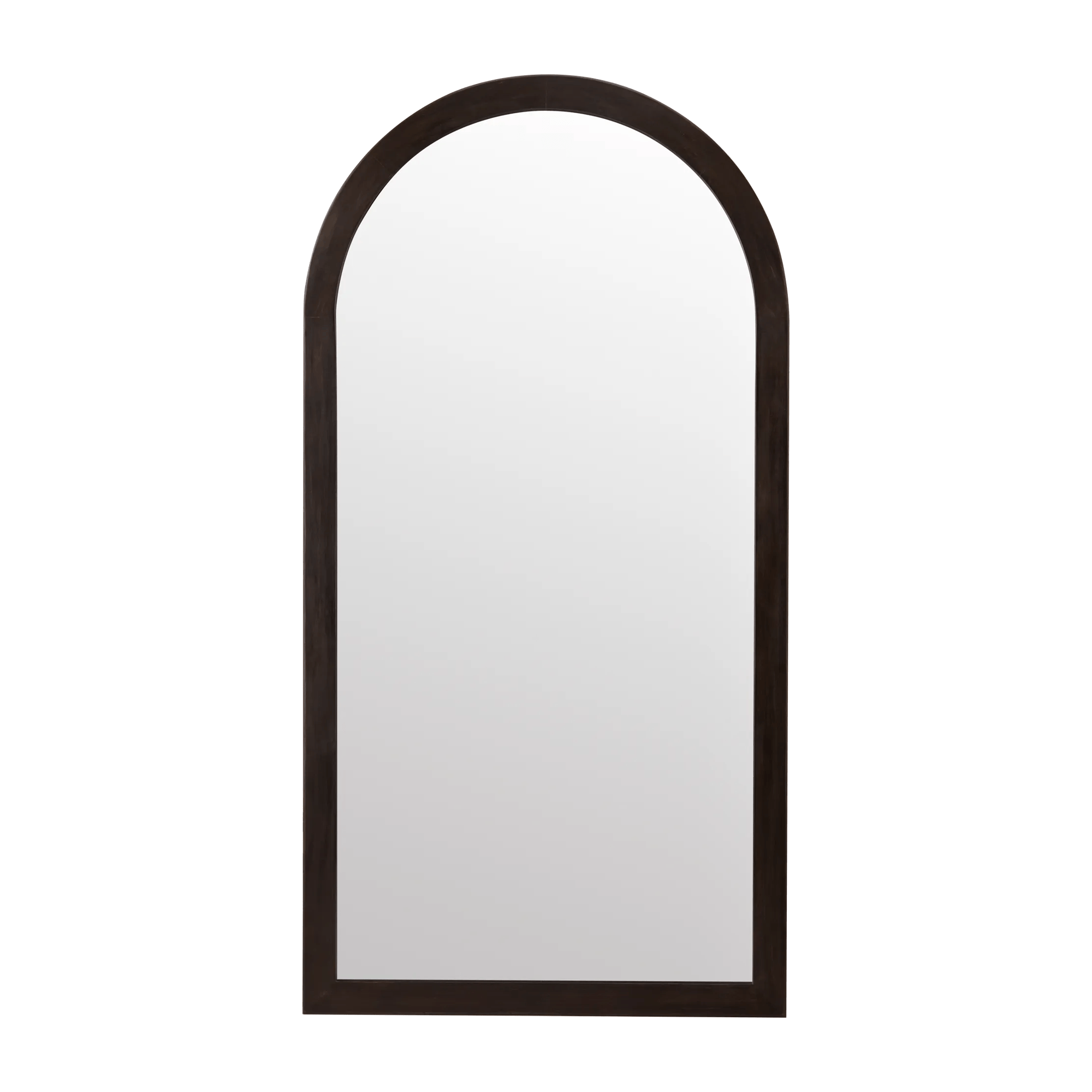 Ossington Arch Dark Brown Leaner Mirror