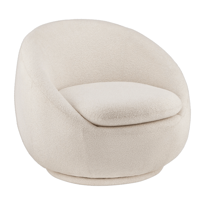 Fabric Swivel Lounge Chair