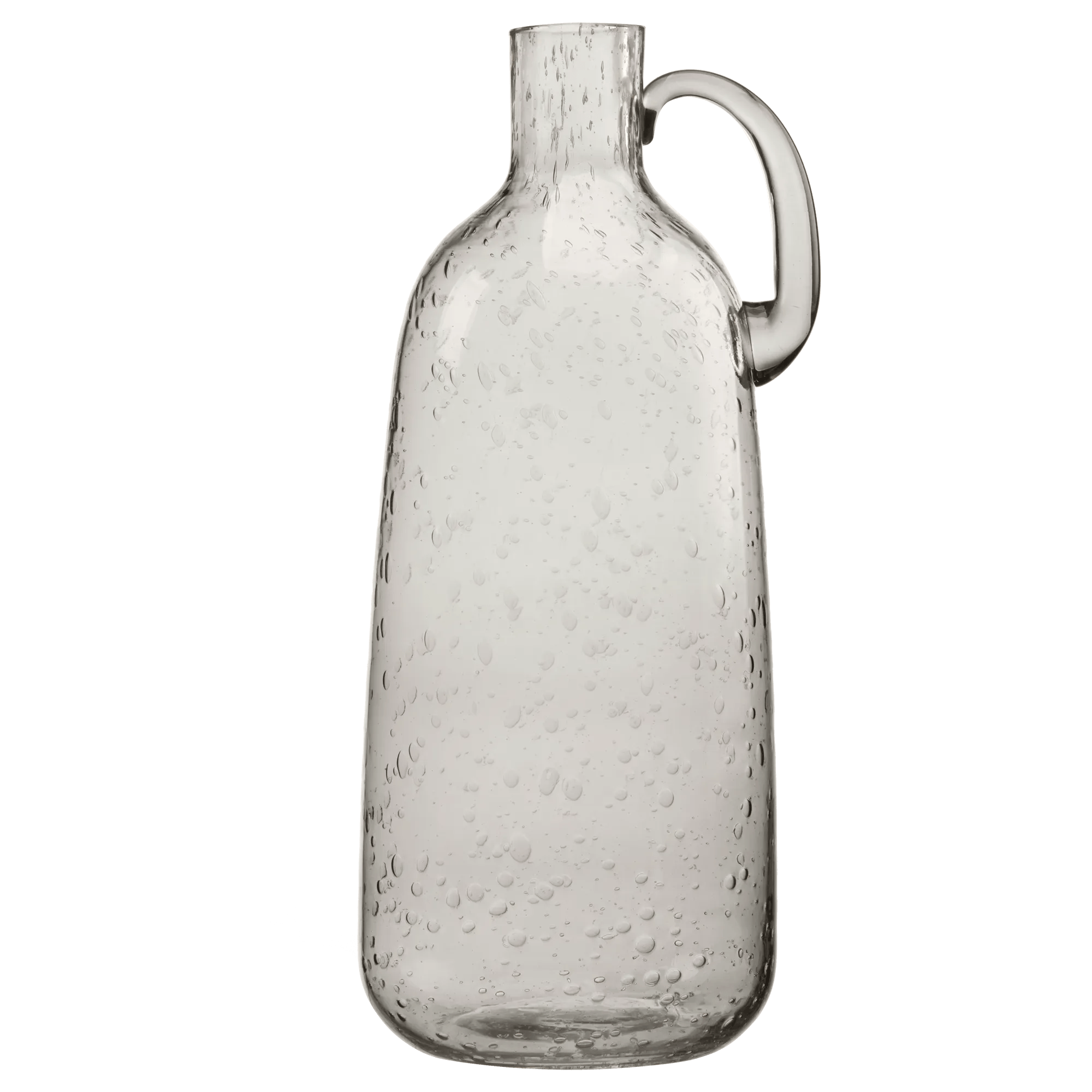 Bubble Glass Bottle Table Vase