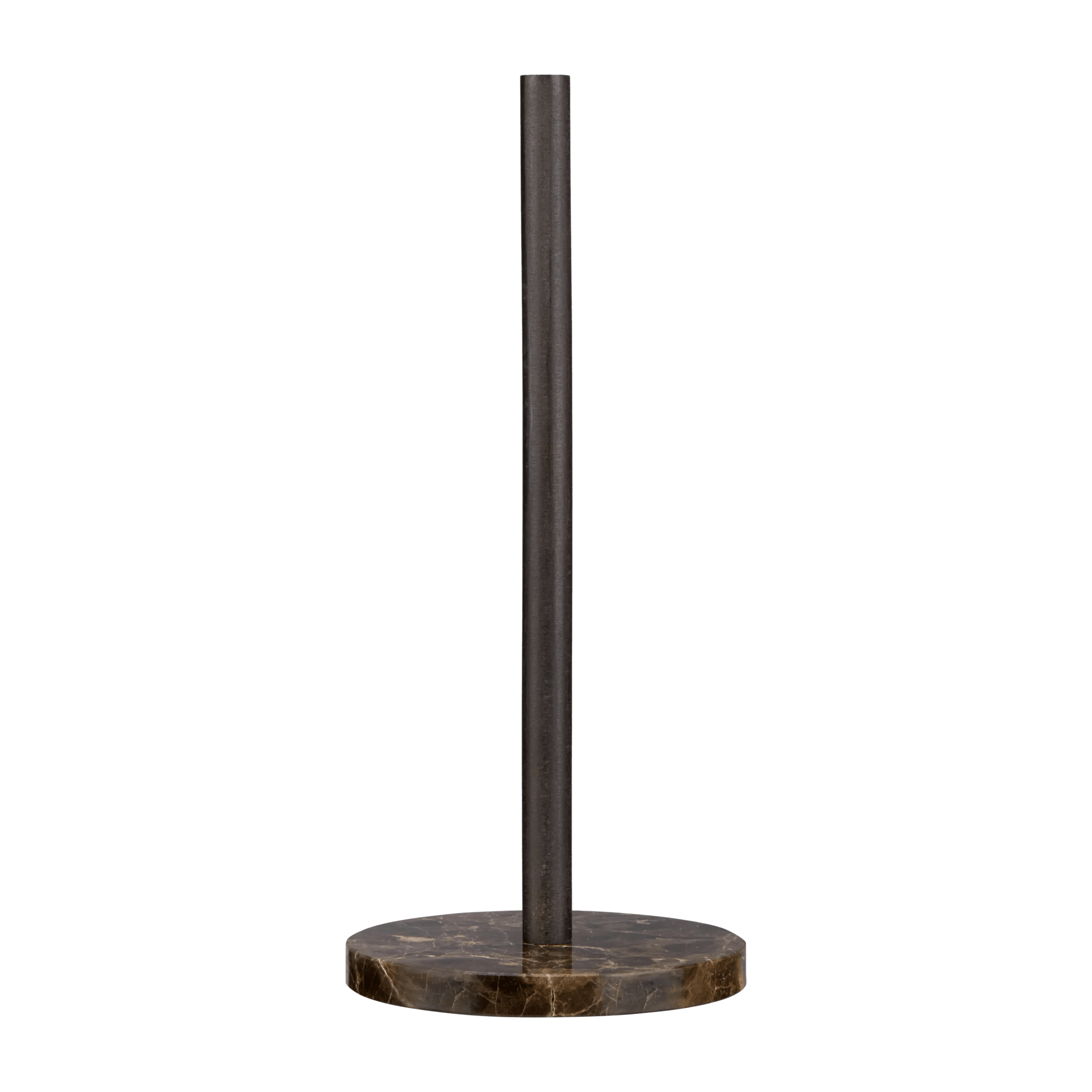 Paper Towel Holder with Brown Marble Base