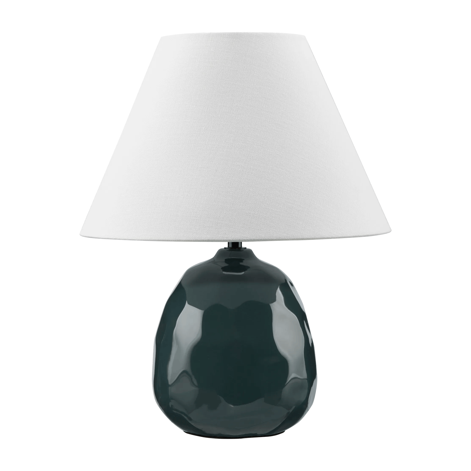 Lampe de Table Effet Ceramique Martelee
