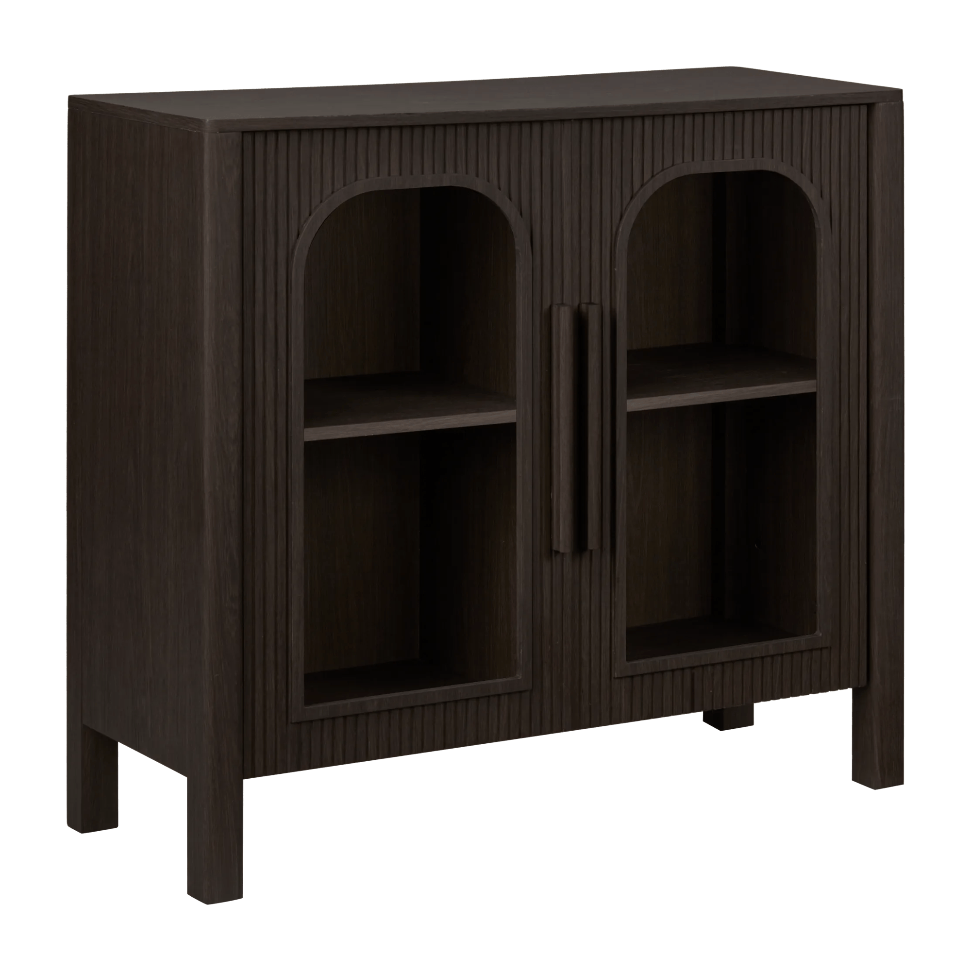 Buffet avec portes en verre