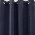 Navy Dion Blackout Curtain