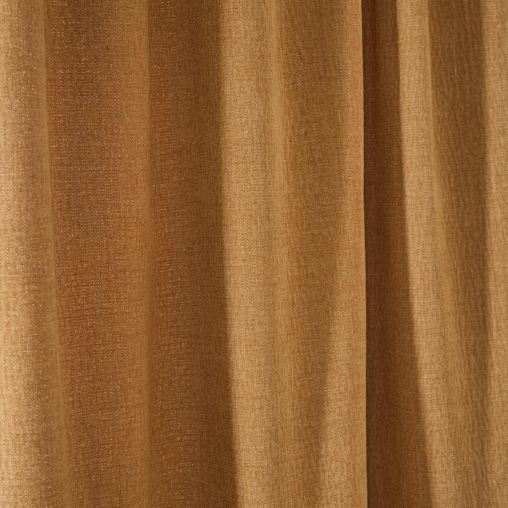 Ochre Taupe Indie Panel Curtain