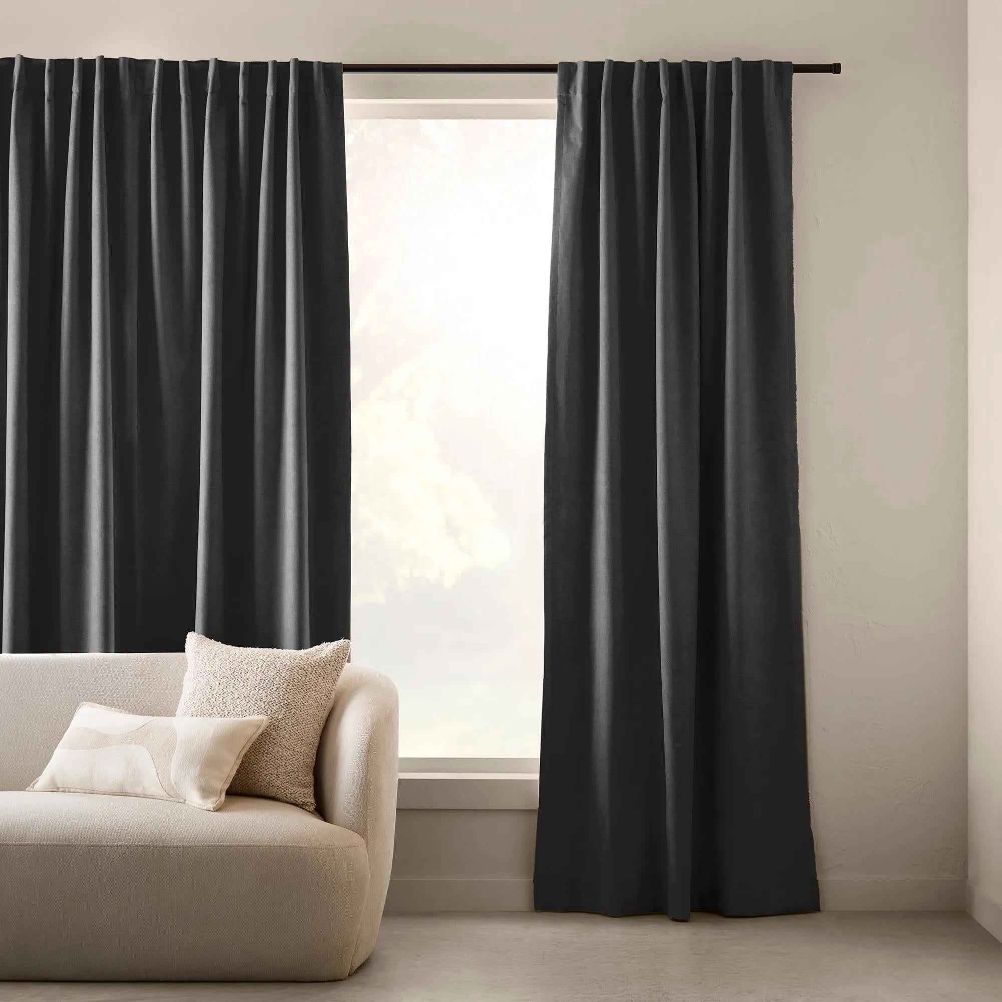 Charcoal Maika Blackout Curtain