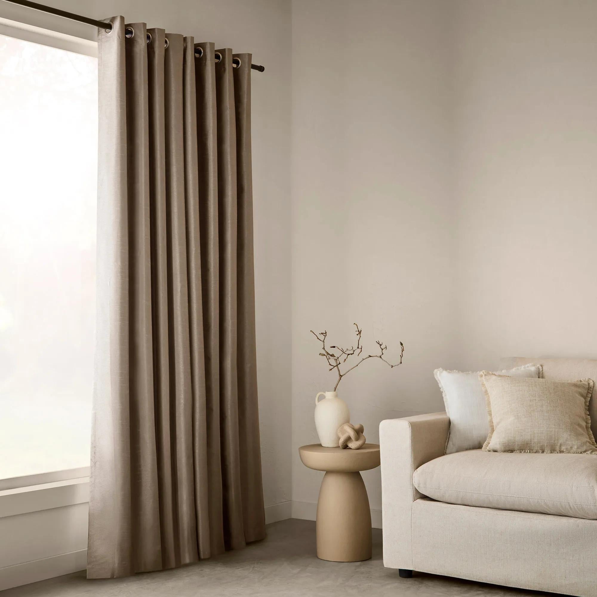 Rideau coupe-lumière Pegaze beige
